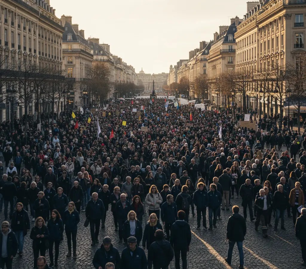 Europa em Ebulição: Protestos por Moradia e Custo de Vida se Espalham
