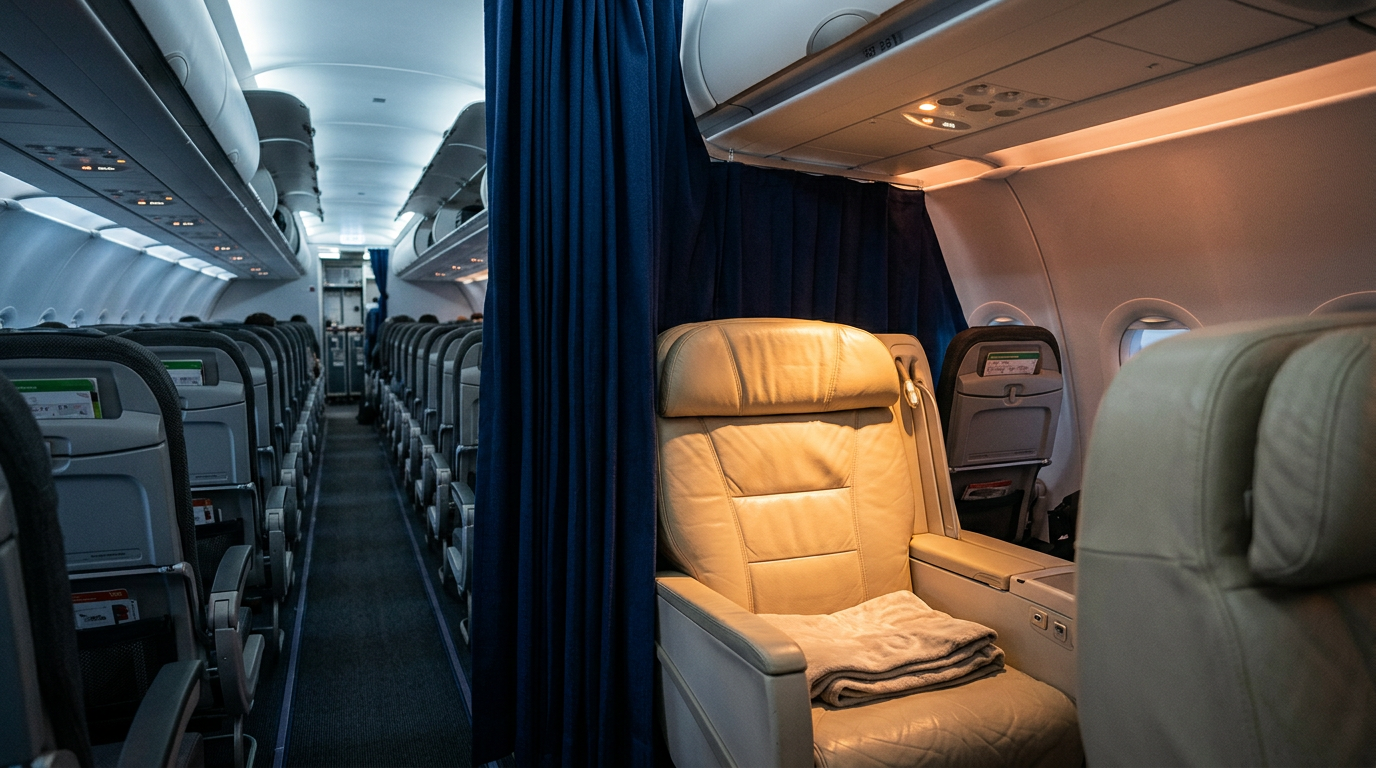 Companhias aéreas dos EUA priorizam luxo e deixam passageiros da econômica em segundo plano