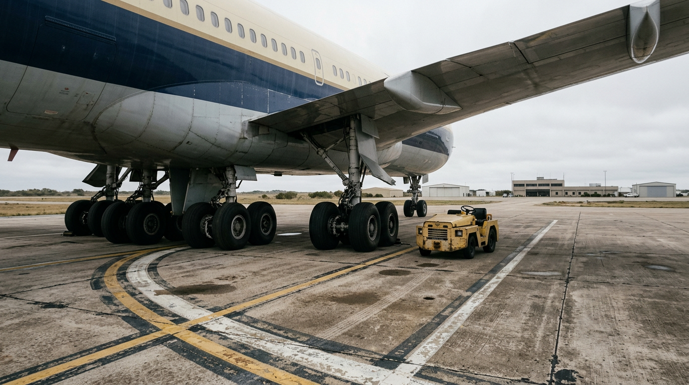 Aeroporto de Badajoz enfrenta desafio logístico extremo com Boeing 747 do emir de Dubái