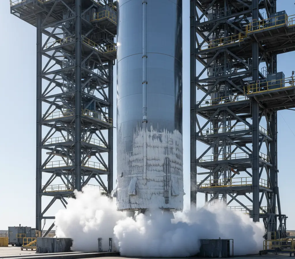 SpaceX testa Ship 42 e traz Ship 40 de volta ao Texas