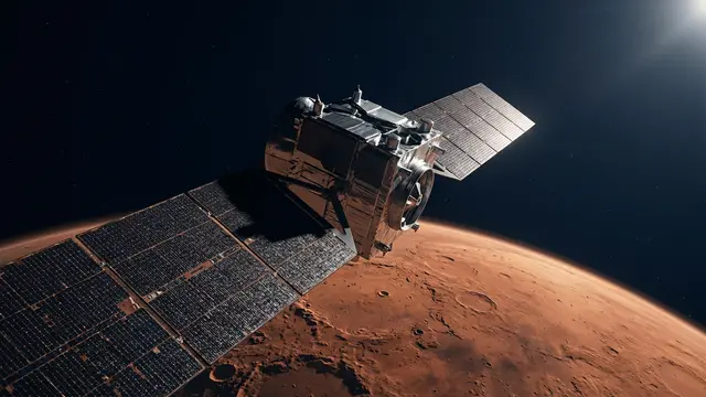 Sonda da NASA usa gravidade de Marte para impulsionar missão ao asteroide Psyche