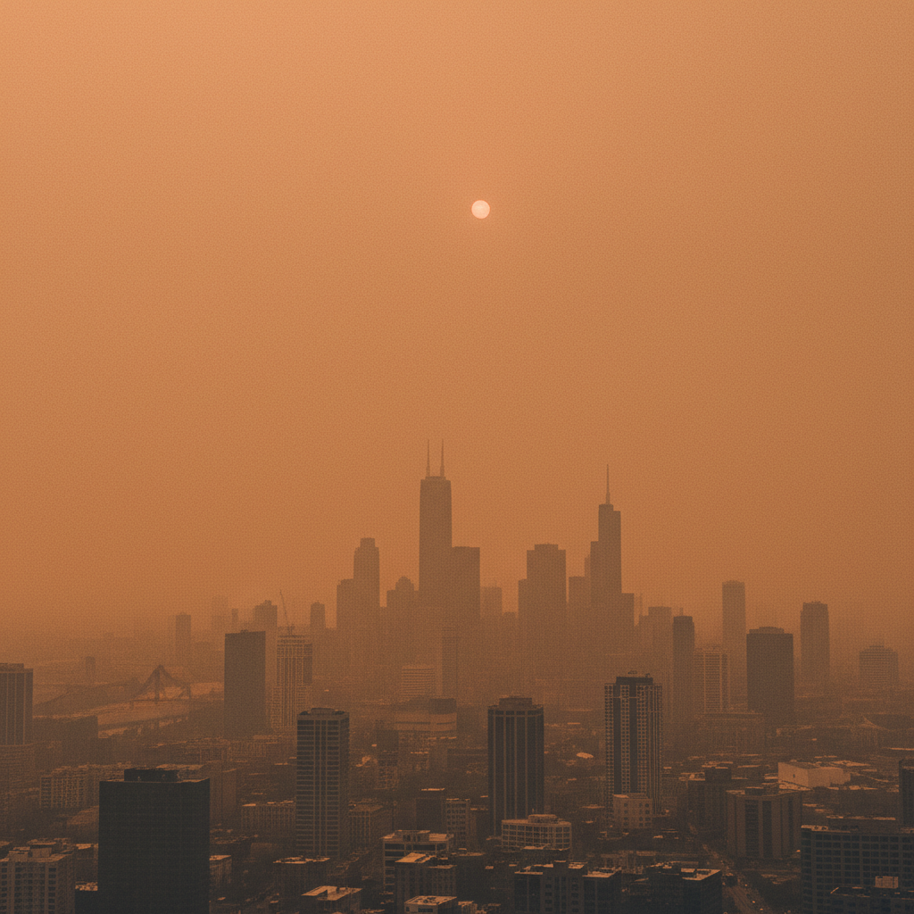 A fumaça que desfaz o mito do refúgio climático