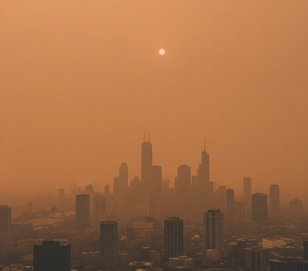 A fumaça que desfaz o mito do refúgio climático