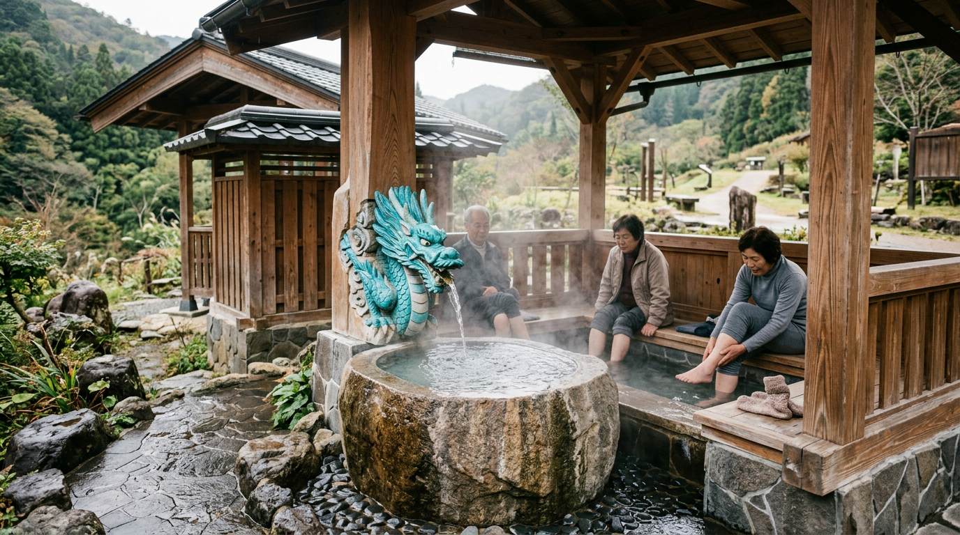 Como Pokémon se torna infraestrutura social na reconstrução de Wakura Onsen