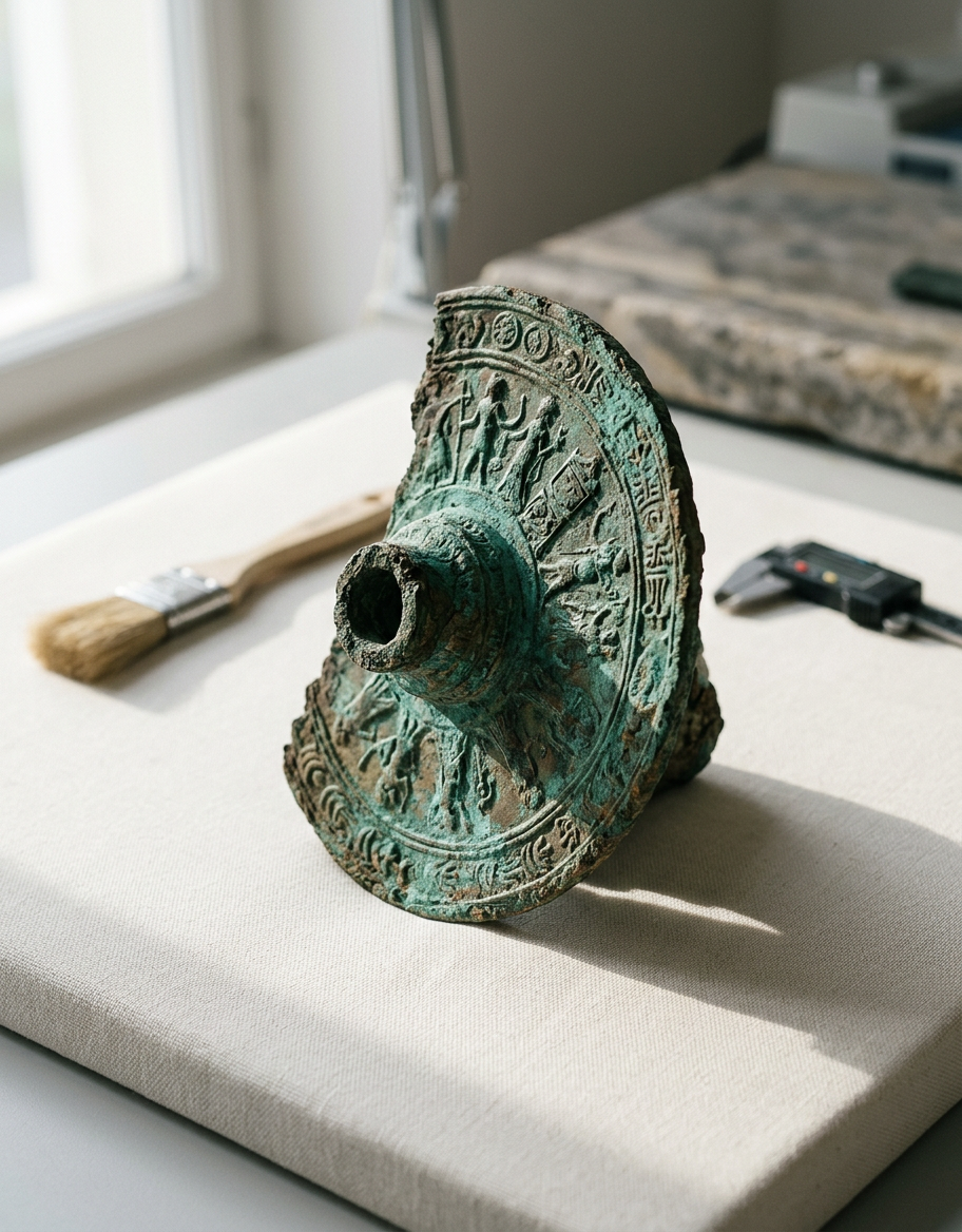 Arqueólogos descobrem carruagem votiva de bronze inédita na Península Ibérica