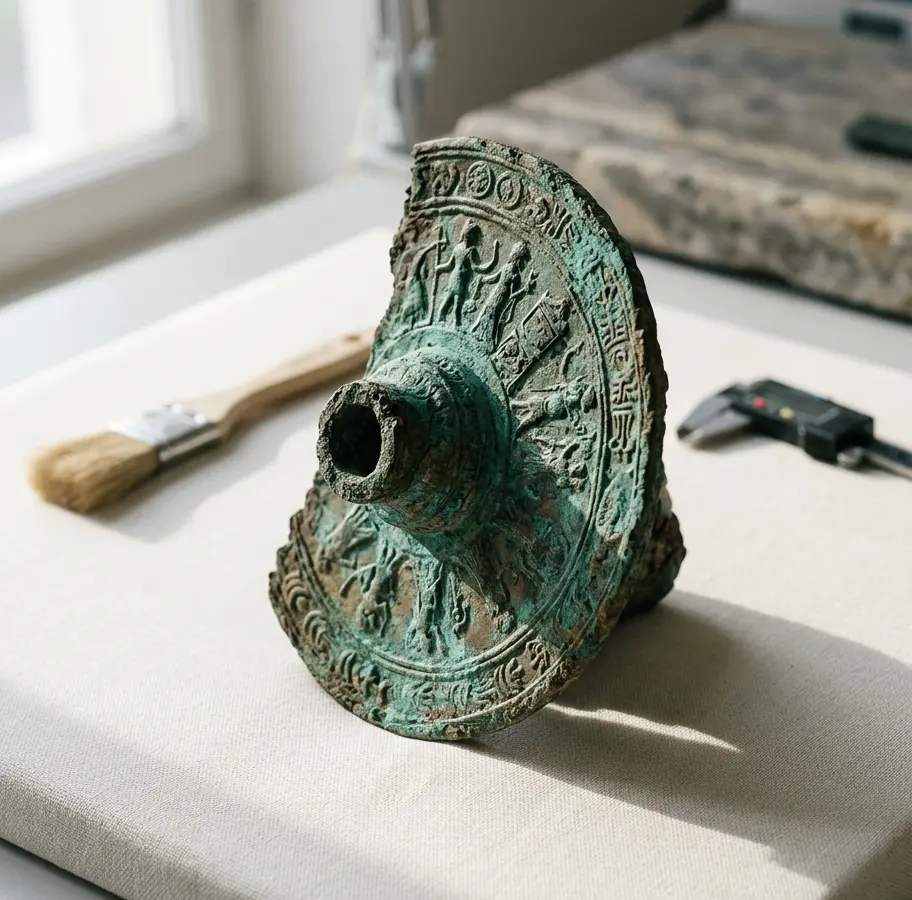 Arqueólogos descobrem carruagem votiva de bronze inédita na Península Ibérica
