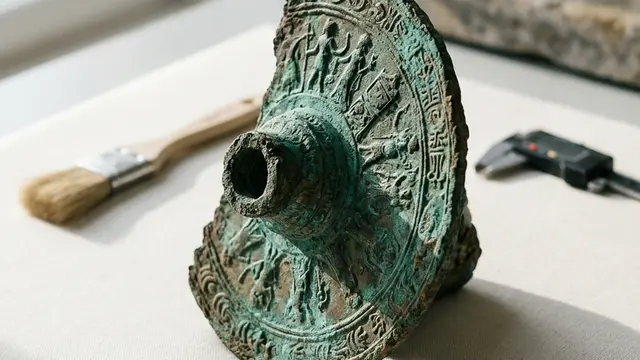 Arqueólogos descobrem carruagem votiva de bronze inédita na Península Ibérica