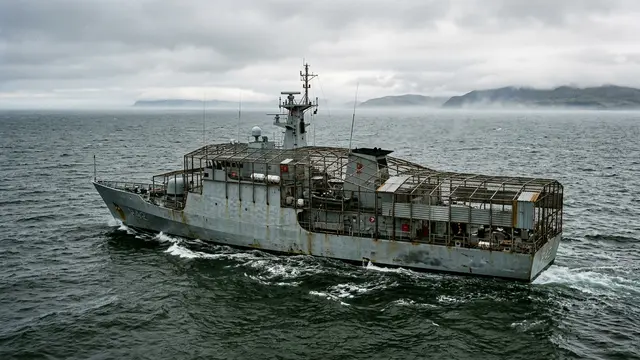 Drones transformam navios de guerra russos em fortificações improvisadas no Mar Negro