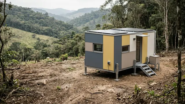 Uplift Microhome vence prêmio do MIT com casas modulares para desastres
