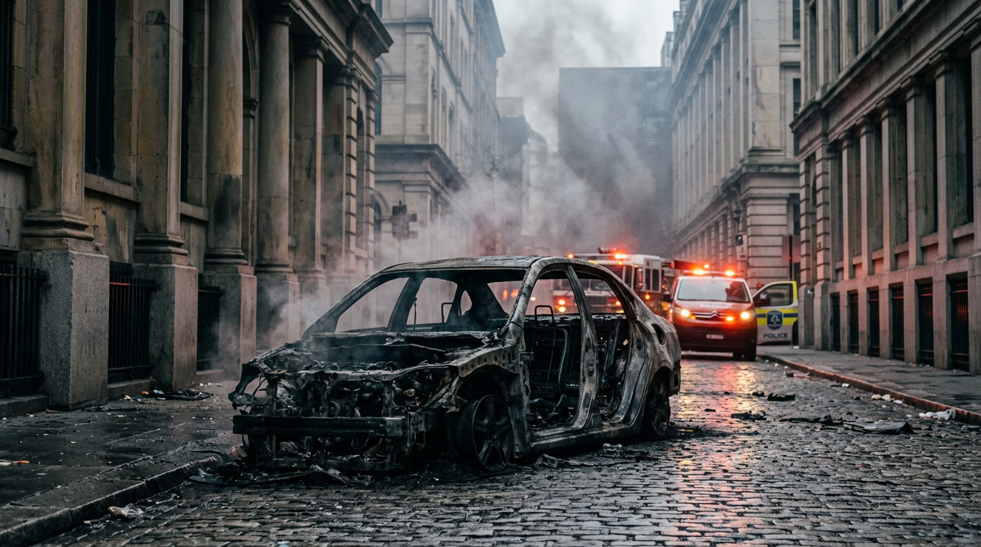 Carro explode em Wall Street e interrompe rotina do distrito financeiro