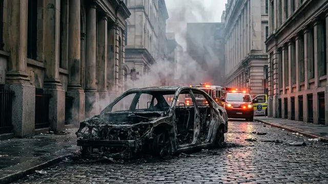 Carro explode em Wall Street e interrompe rotina do distrito financeiro