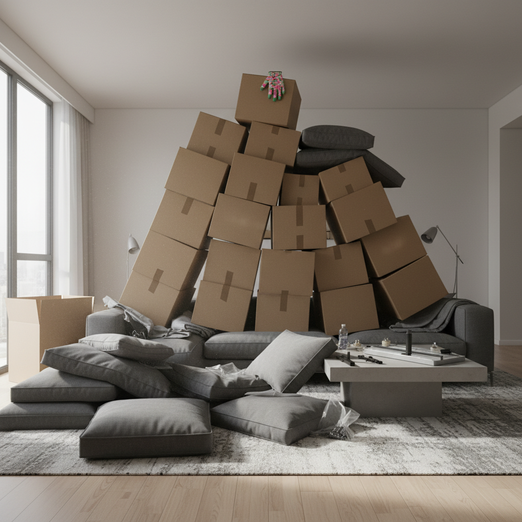 A piada do sofá era viral. A resposta da Lovesac foi um desastre
