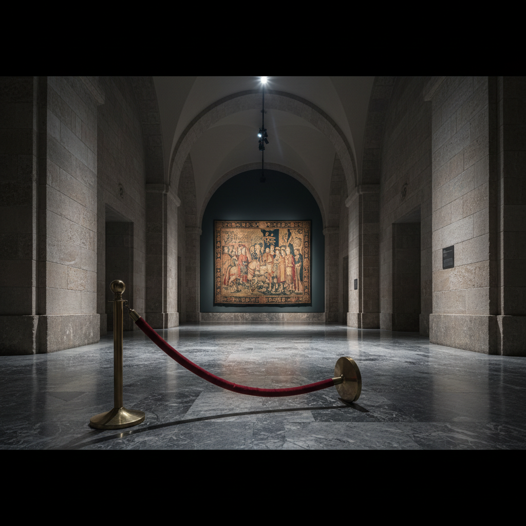 Um bilionário, uma tapeçaria e a geopolítica no museu