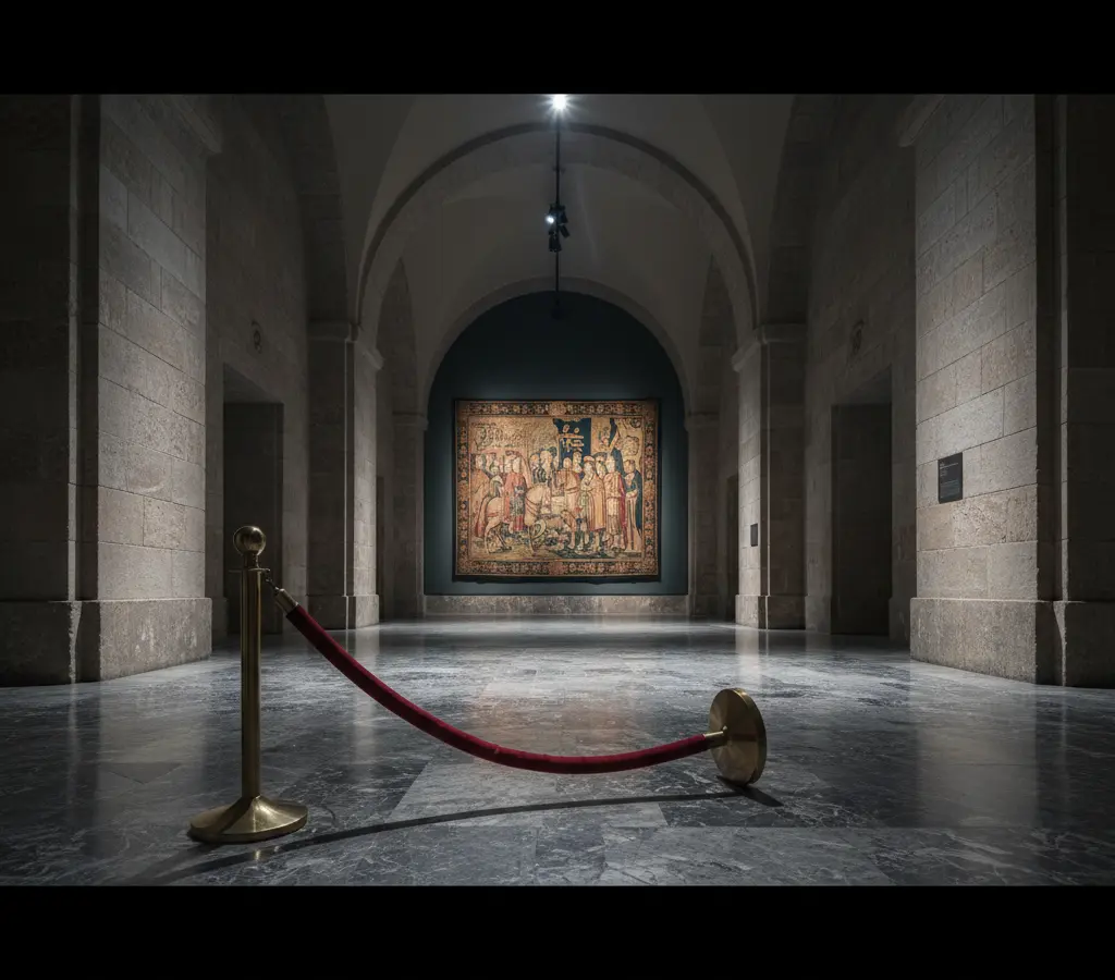 Um bilionário, uma tapeçaria e a geopolítica no museu