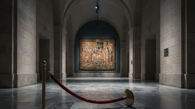 Um bilionário, uma tapeçaria e a geopolítica no museu