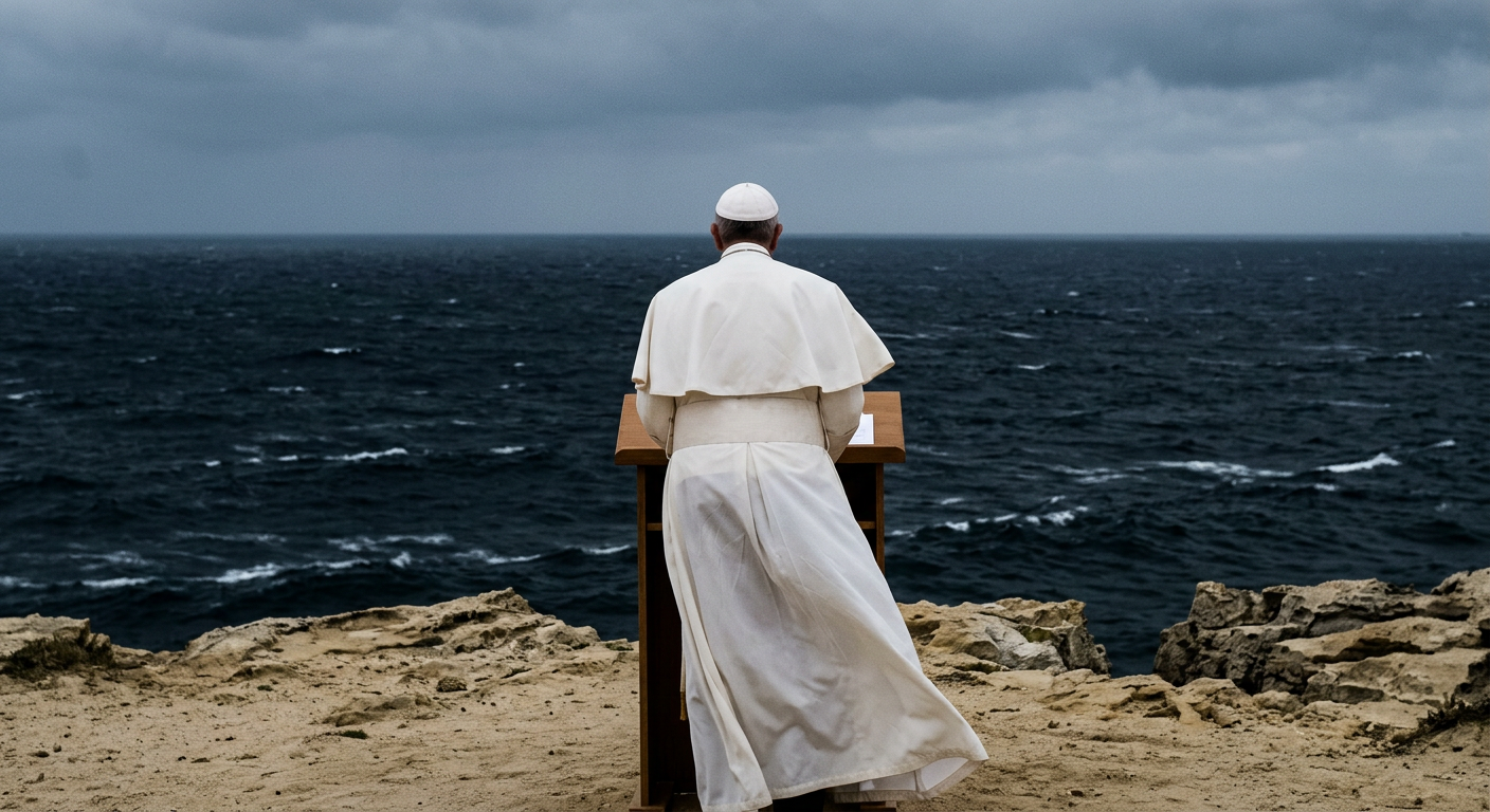 Papa Leão XIV marca fronteira moral contra o tráfico humano nas Canárias
