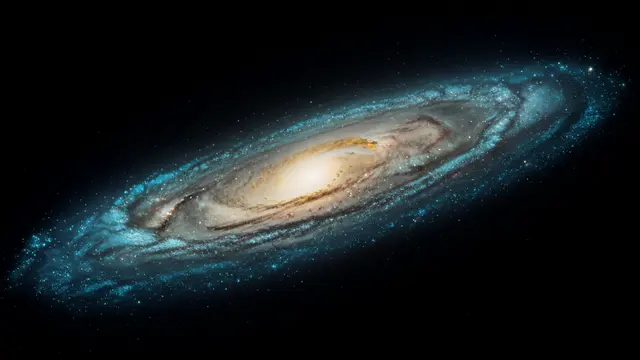 Hubble encontra uma galáxia em crise de identidade