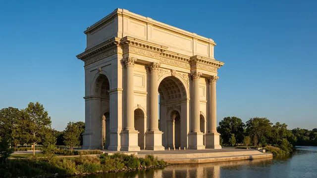 Comissão de Belas Artes aprova arco monumental de 76 metros em Washington — o 'Arc de Trump'