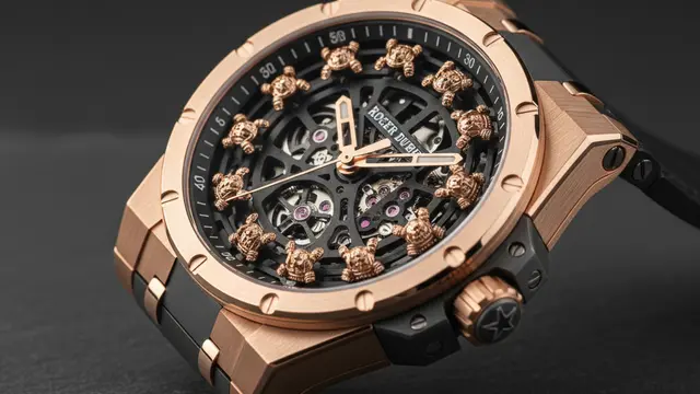 O xogum de ouro no pulso: a arte da guerra da Roger Dubuis