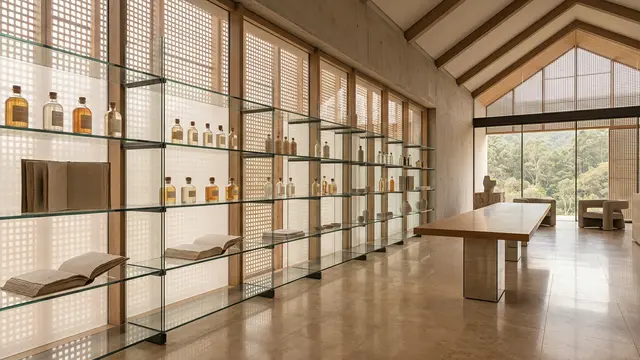 Salte Library em Seul transforma o varejo em uma crônica sensorial