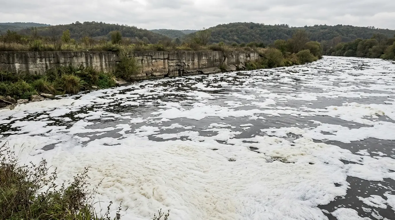 Espuma tóxica no Rio Tietê expõe falha crônica no saneamento de São Paulo