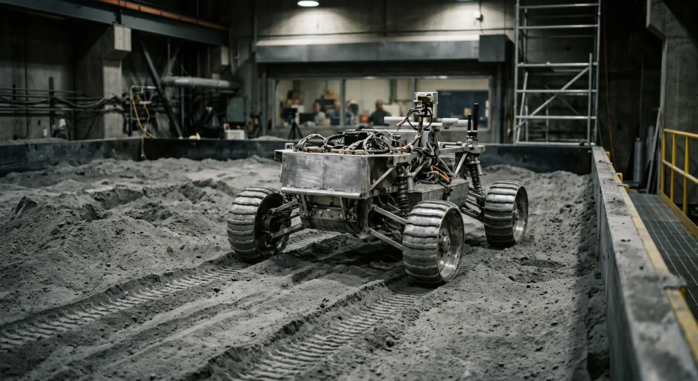 Estudantes testam robôs lunares para a missão Artemis da NASA