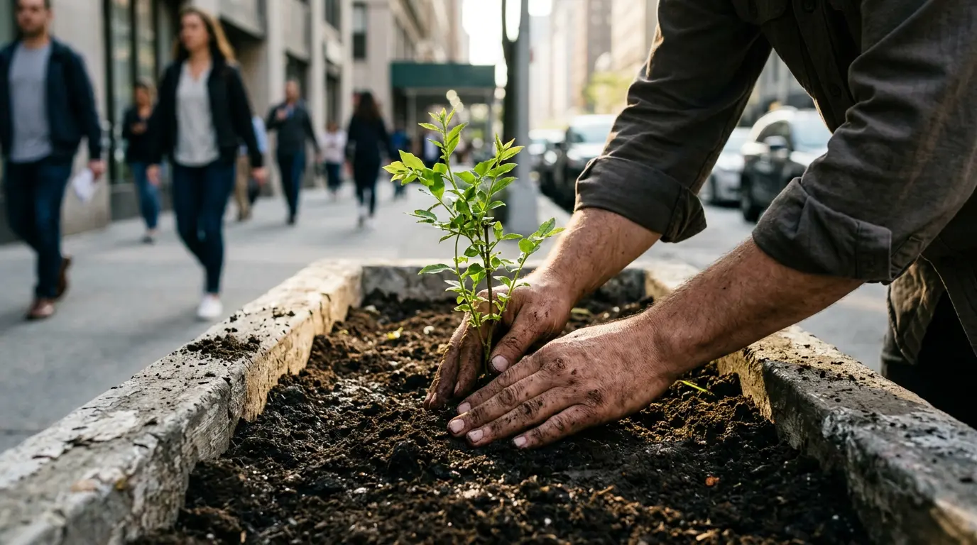 Eduardo Paziam transforma o centro de São Paulo em laboratório de resiliência urbana