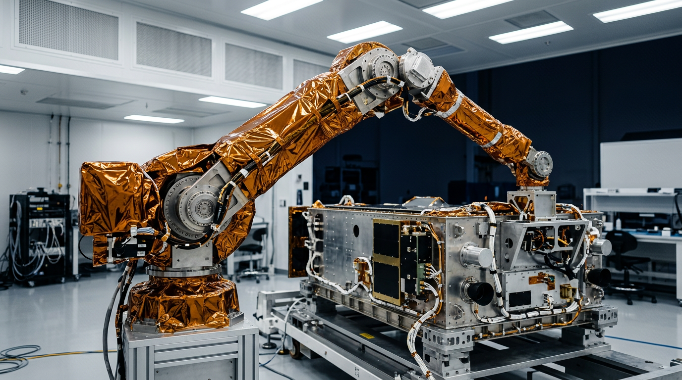 Missão robótica da DARPA e Northrop Grumman prepara voo para manutenção orbital