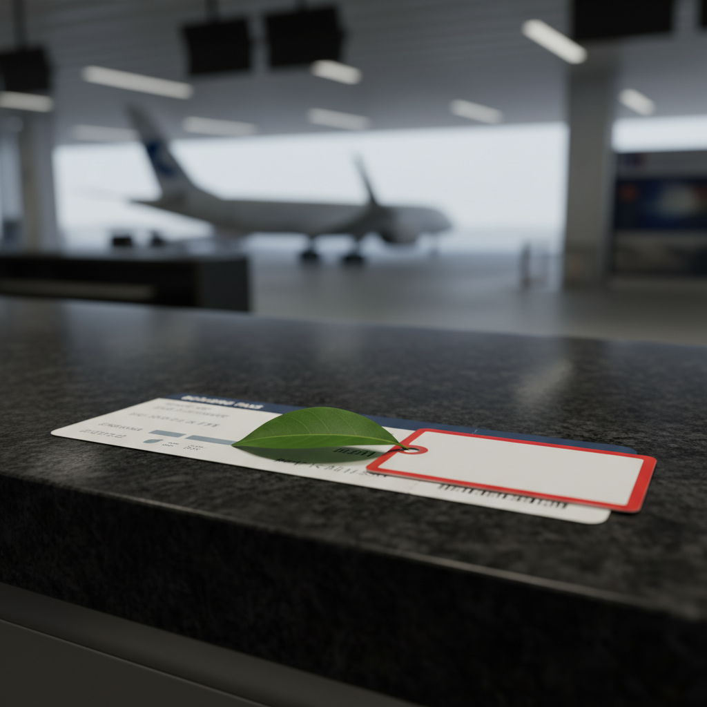 A conta do voo verde chegou: e vai para a sua passagem