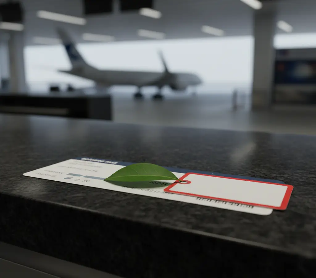 A conta do voo verde chegou: e vai para a sua passagem
