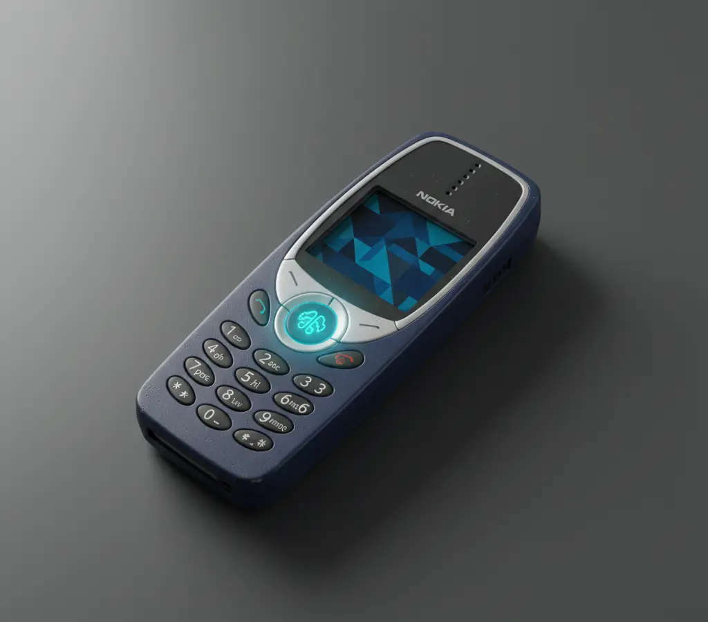 O celular ‘burro’ da Nokia e sua crise de identidade com IA