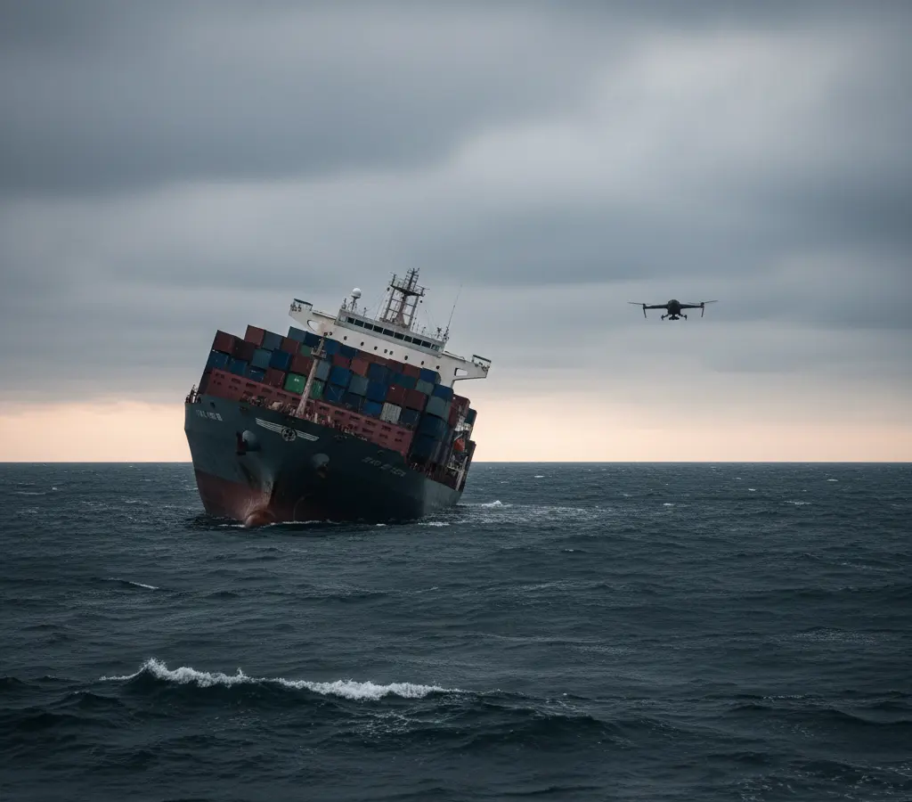 Drone afunda navio na Bulgária; 11 marinheiros desaparecidos