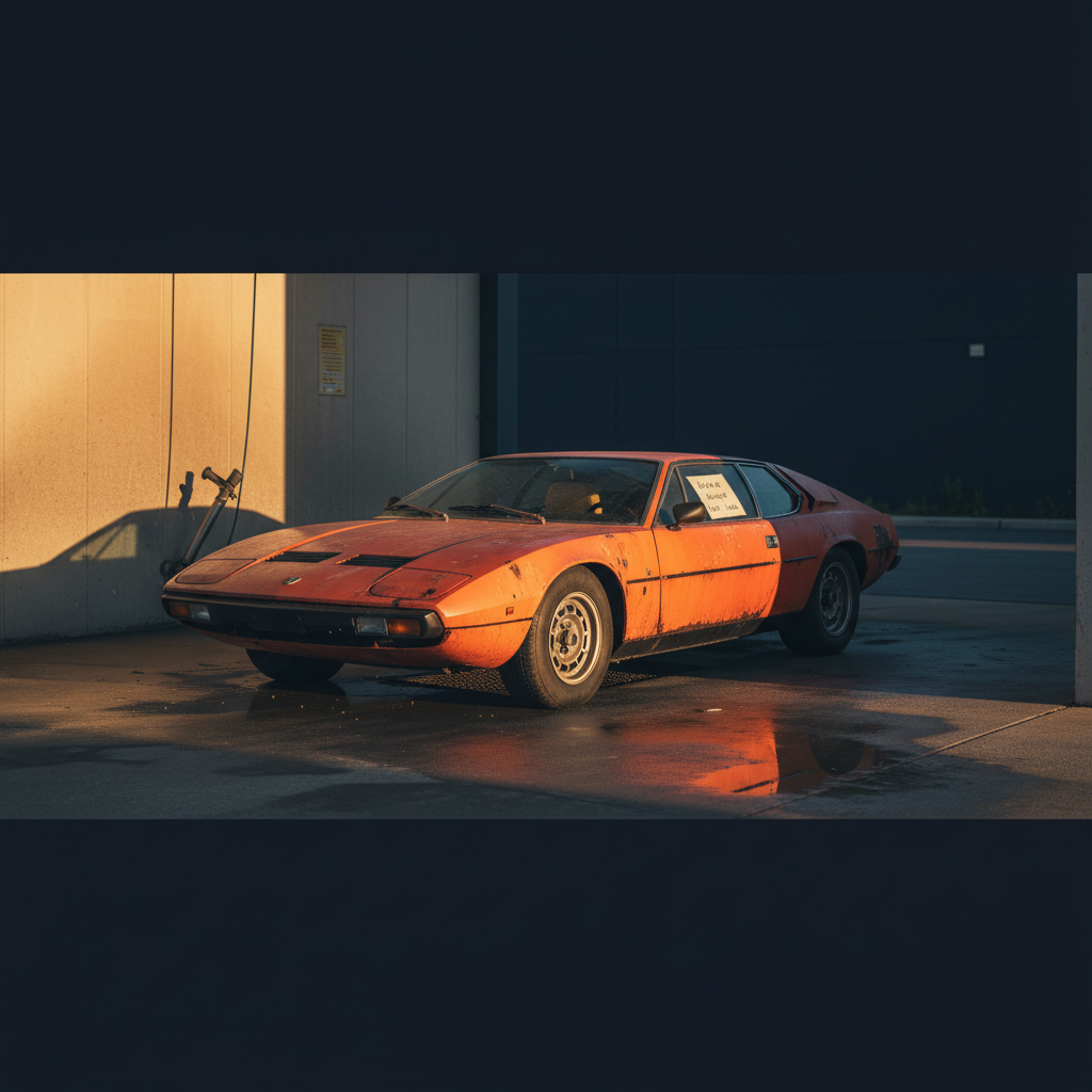 Aquele Lamborghini enferrujado: uma ode ao gosto peculiar