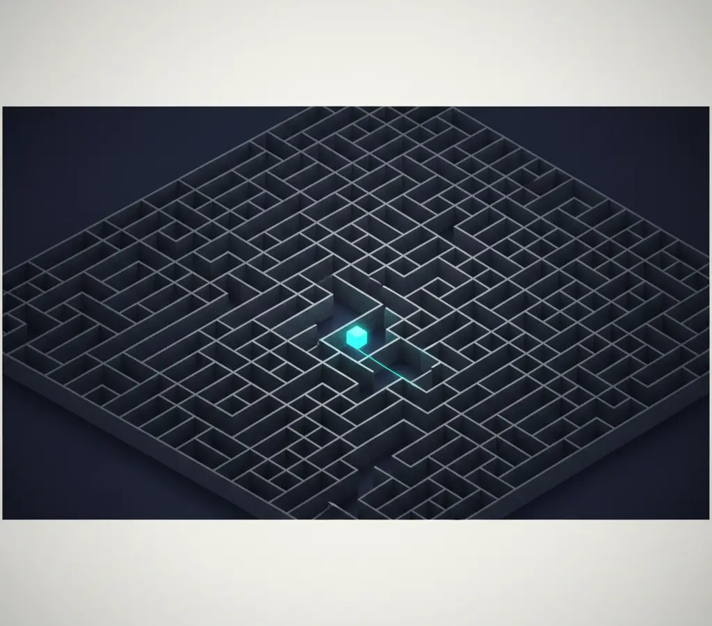 Um cérebro de 14 bytes para sair do labirinto