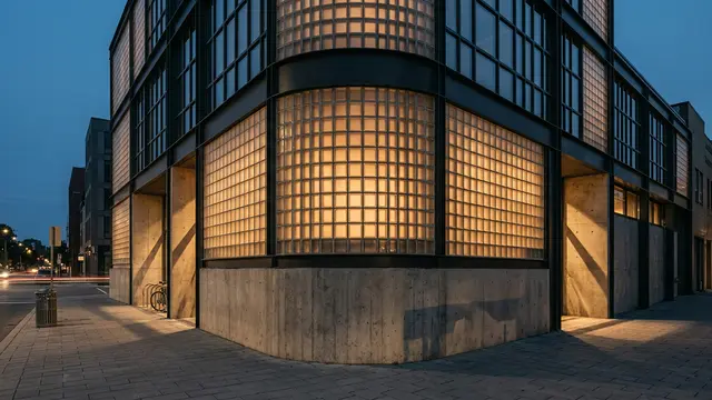 Flux Office transforma esquina em Atenas com design de lanterna japonesa
