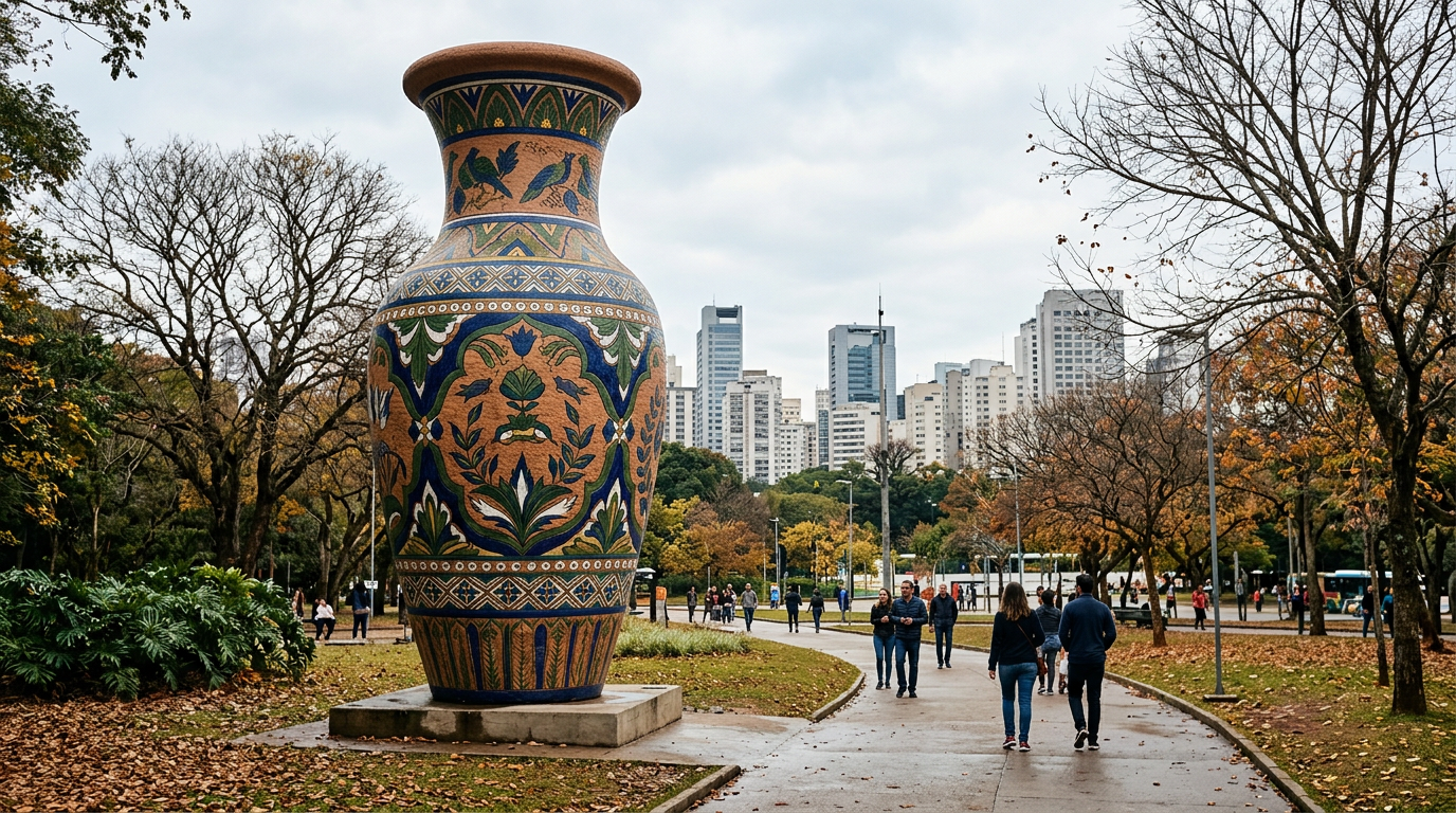 Roberto Lugo transforma Madison Square Park em monumento à cultura porto-riquenha