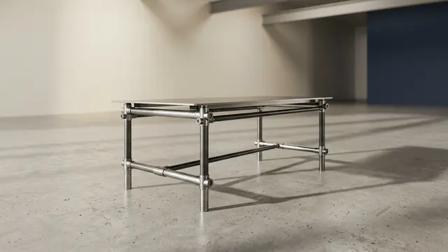 Haldane e a estética do andaime — como o design industrial redefine o mobiliário