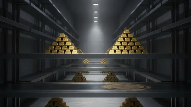 Bancos centrais compram 4x mais ouro e o tiram dos EUA