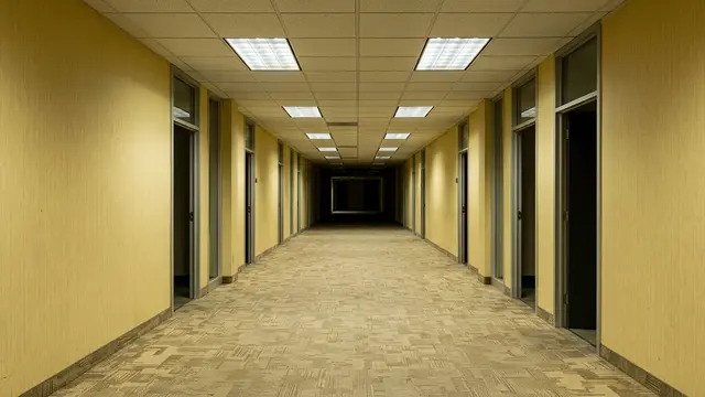 Arquitetura do medo — como o design de interiores molda o horror em Backrooms