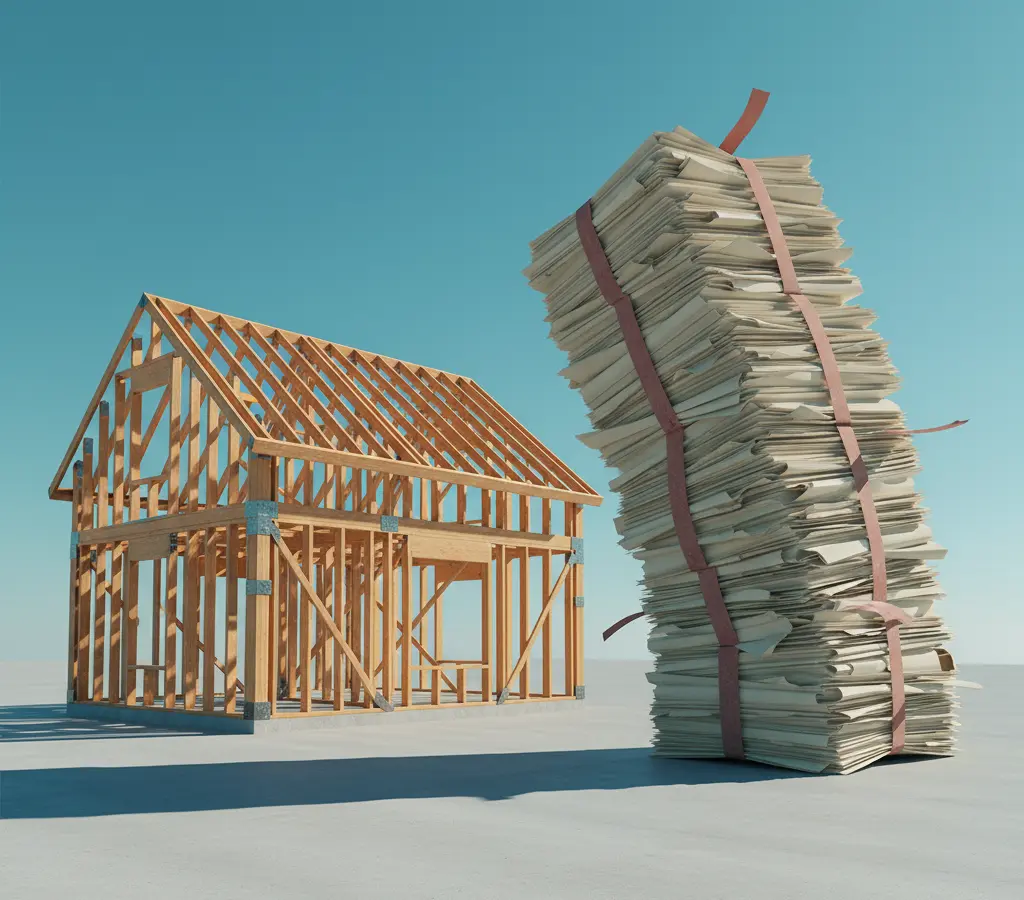 A receita da casa própria: menos burocracia, mais construção