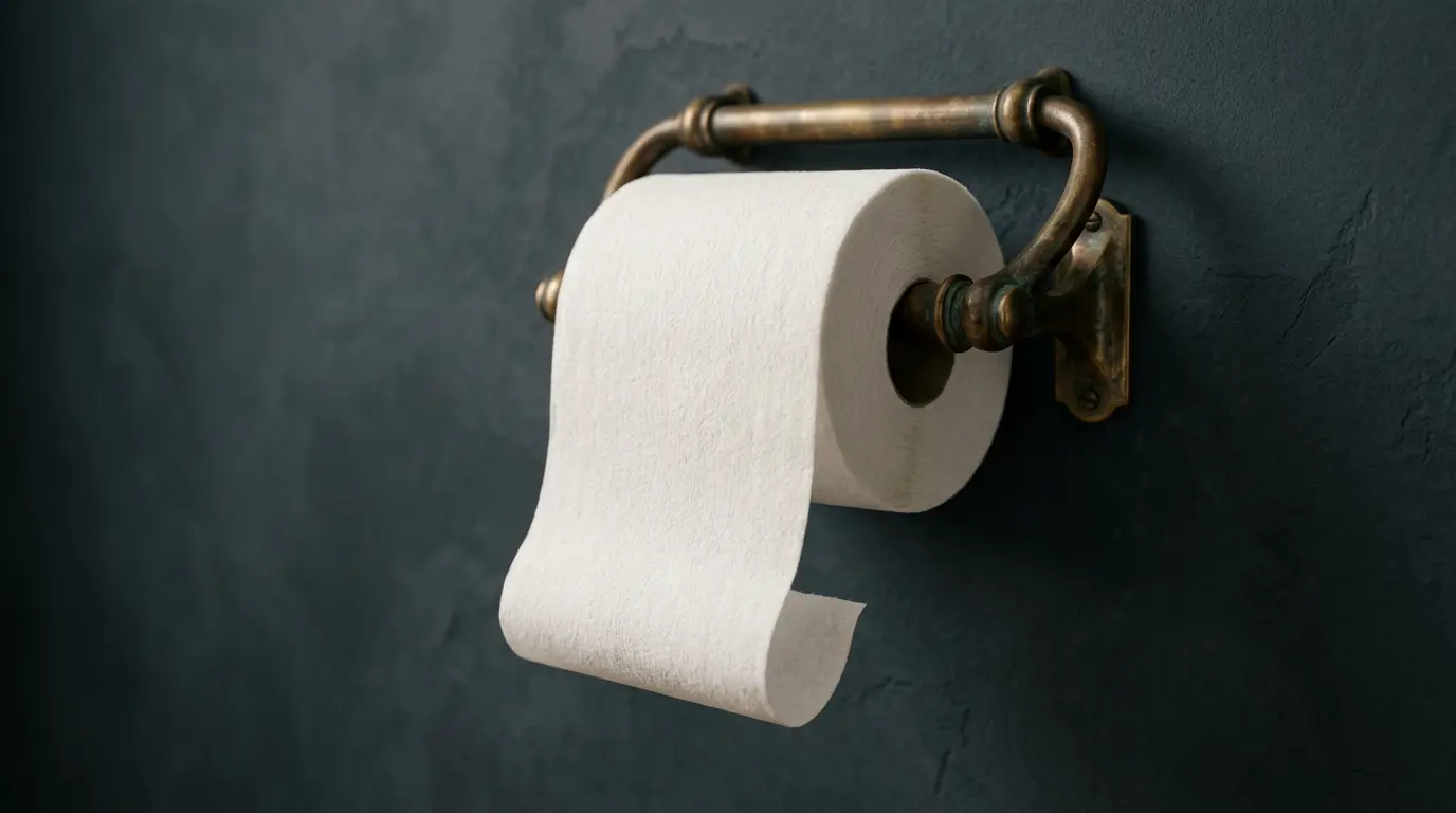Patente de 1891 encerra debate sobre a posição do papel higiênico