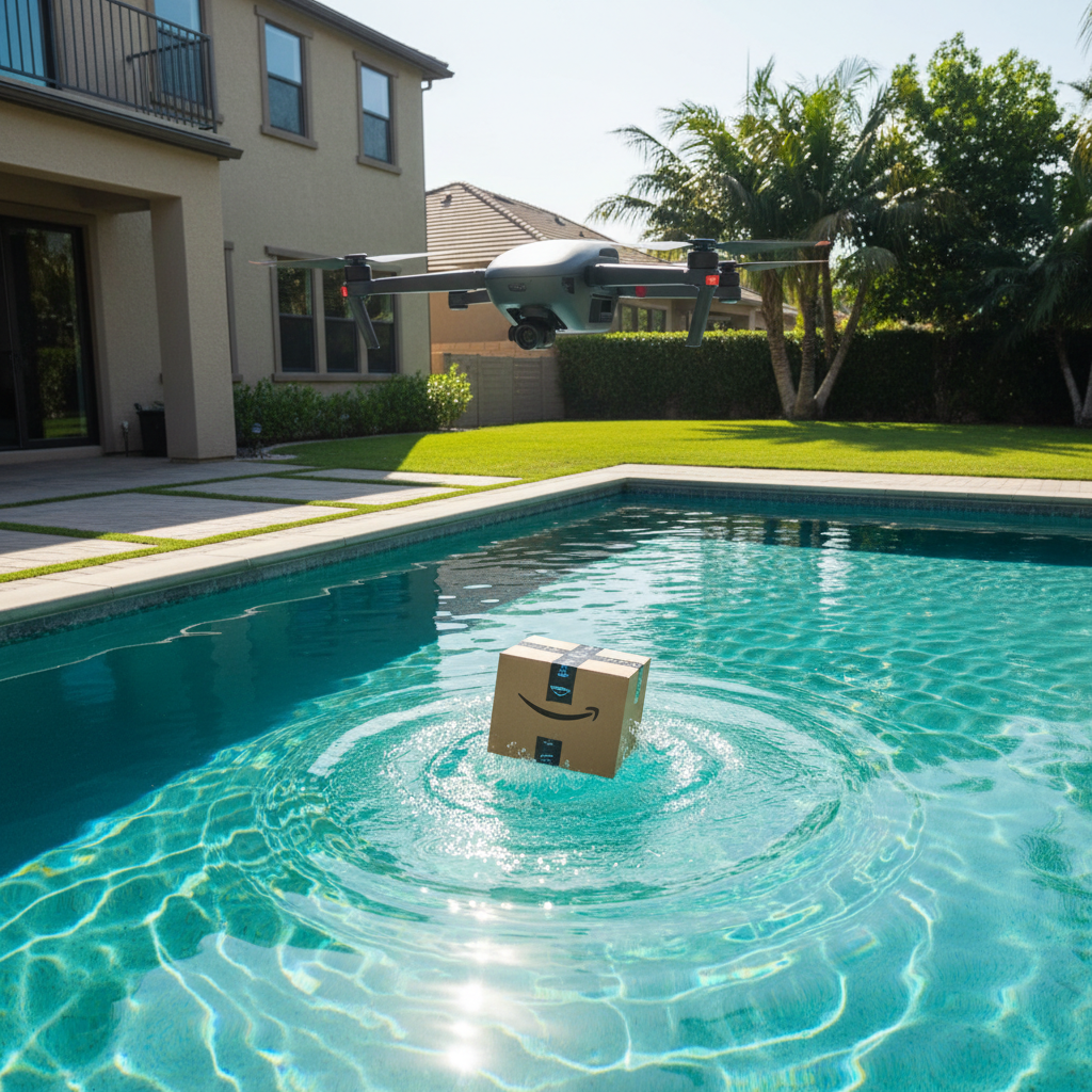 Amazon acelera entrega por drones, mas desafios operacionais persistem