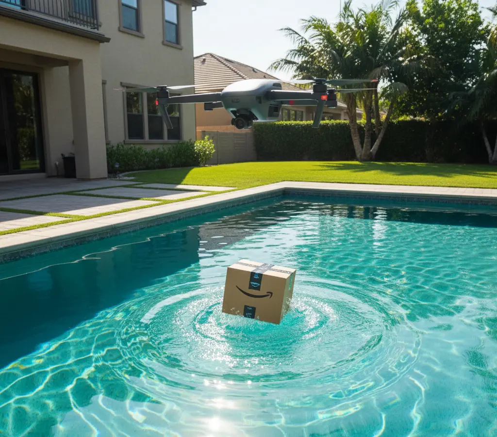Amazon acelera entrega por drones, mas desafios operacionais persistem