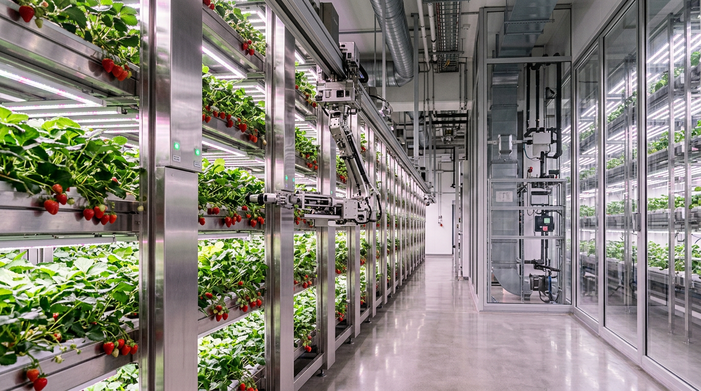 Oishii capta US$ 150 milhões para expandir sistema de cultivo vertical robotizado