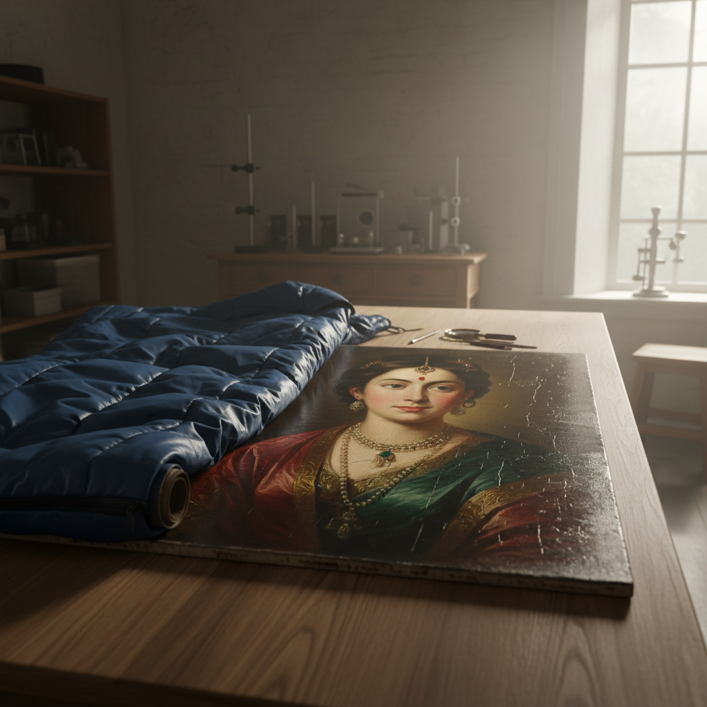 Um saco de dormir, um quadro e US$ 130 mil