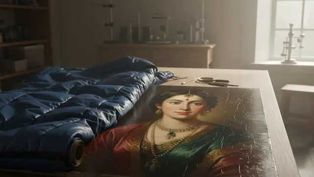 Um saco de dormir, um quadro e US$ 130 mil