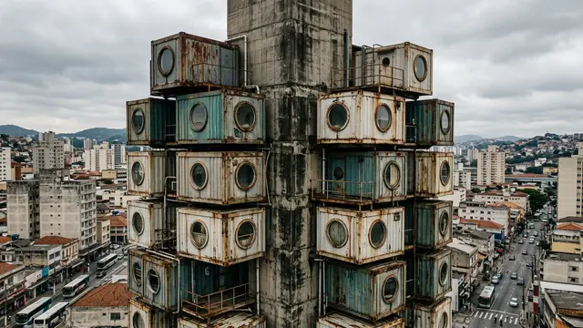 Nakagin Capsule Tower — o colapso da utopia modular japonesa