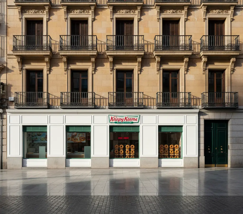Krispy Kreme inaugura sétima loja em Madri e mira expansão em 2026