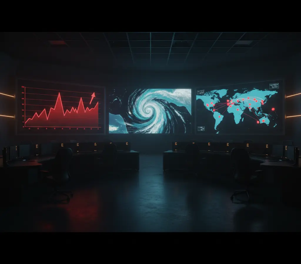O triplo choque que testa os limites da economia global