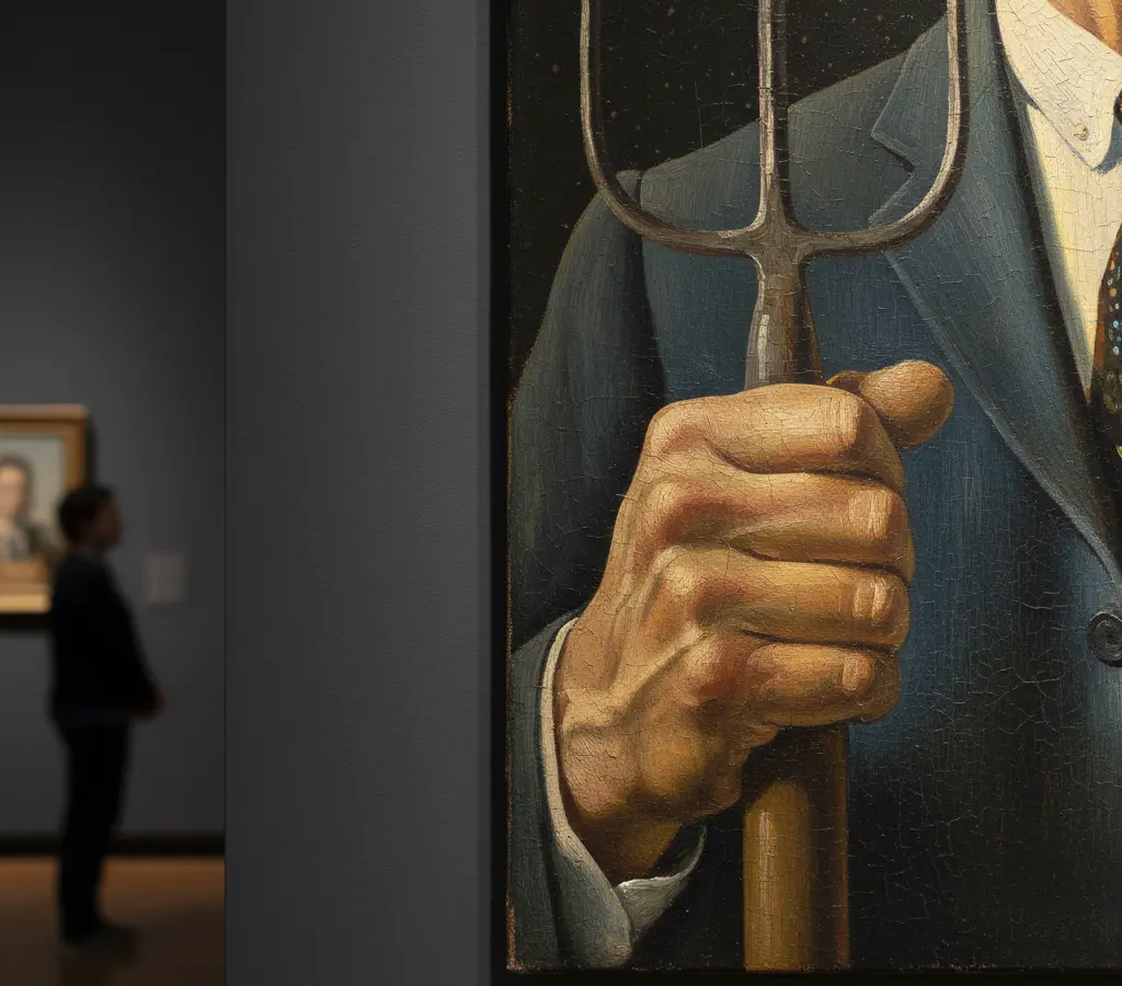 Como 'American Gothic' virou ícone mundial — e o mistério por trás do casal